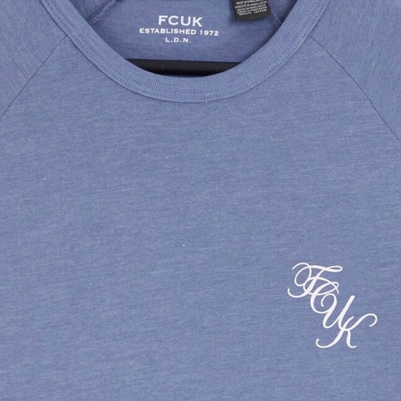 FRENCH CONNECTION FCUK small script logo t-shirt - Picture 2 of 4